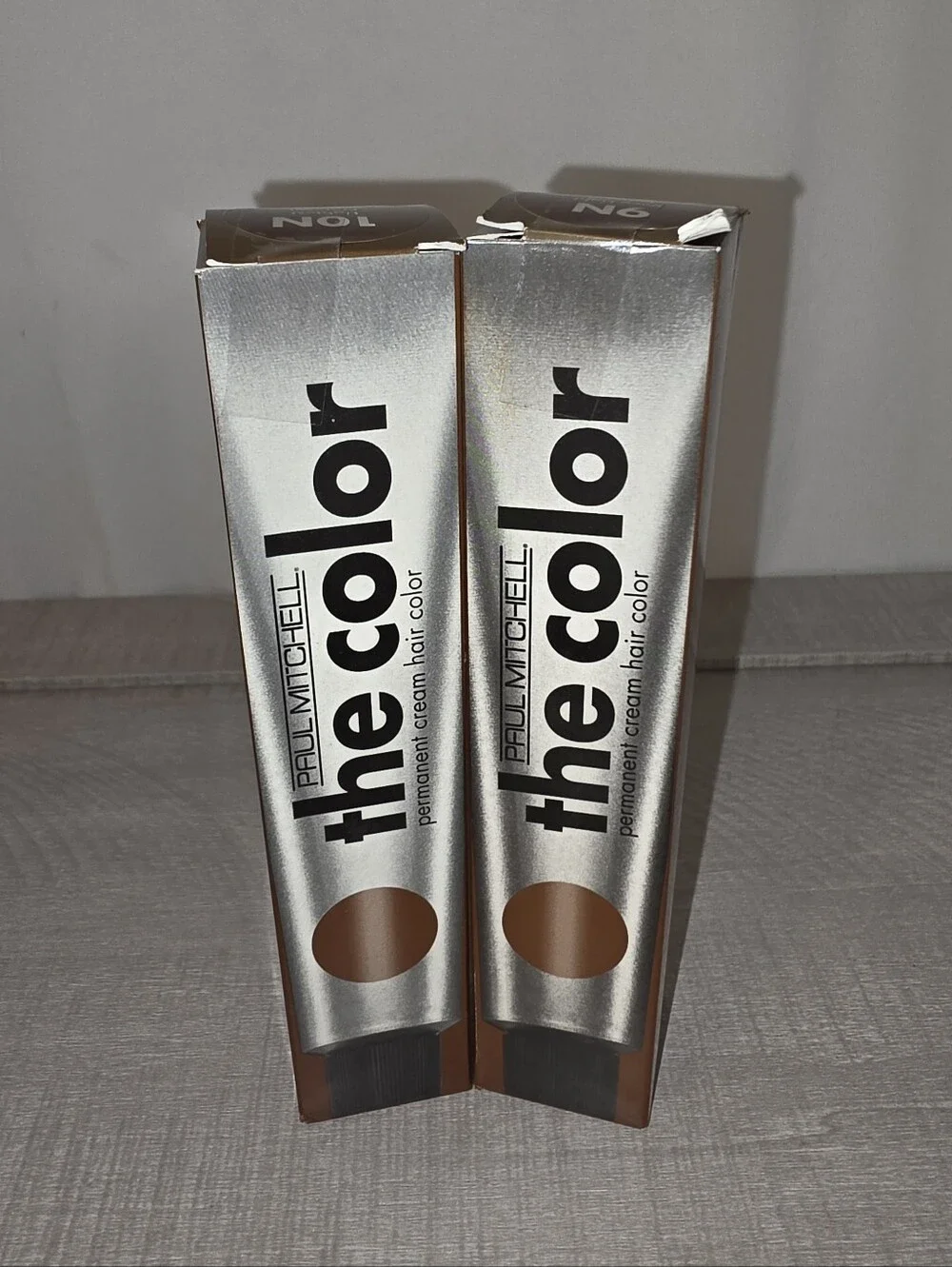 New (2) Paul Mitchell Permanent Cream Hair Color Size 3 fl oz each